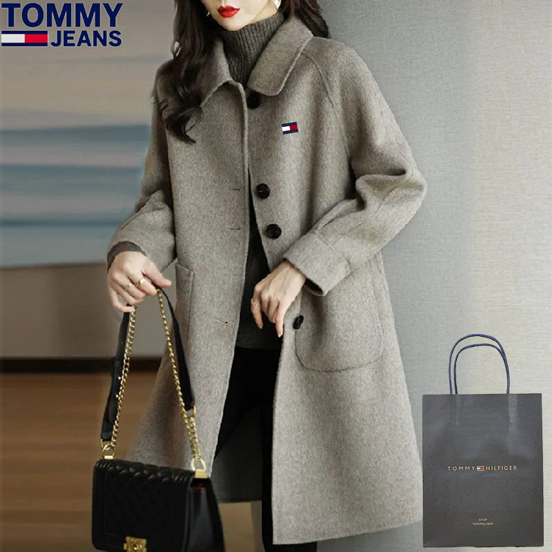 Lång Avslappnad Kashmirkappa