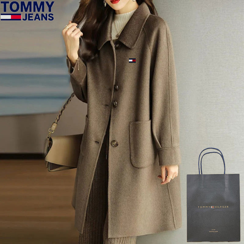 Lång Avslappnad Kashmirkappa